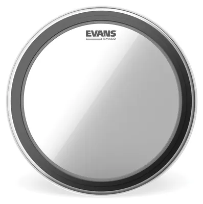 Immagine prodotto di Evans EMAD2 grancassa trasparente 22''