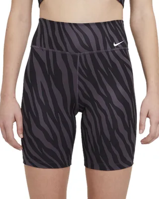 Produktbild von Shorts NIKE One Bedruckt Lila Schwarz XS