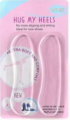 Immagine prodotto di Clip autoadesive in gel per scarpe Coppia di 2 solette per tacchi Tacchi