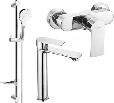 Produktbild von Mexen Royo DF05 Brausegarnitur, Chrom - 72214DF05-00
