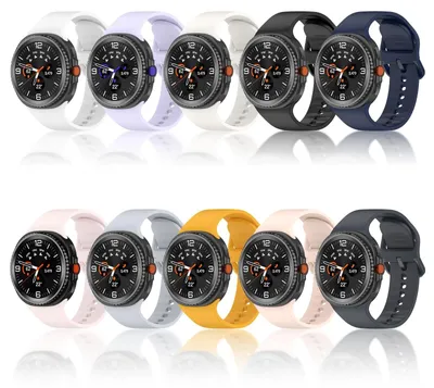 Produktbild von Set aus 10 Silikonarmbändern für Galaxy Watch 8