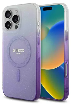 Immagine prodotto di Custodia GUESS MagSafe Glitter per iPhone 16 Pro Max