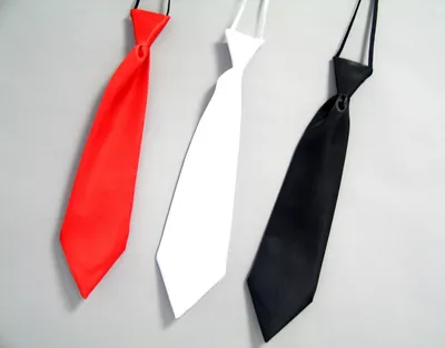 Produktbild von Satinkrawatte, ca. 42 cm, schwarz