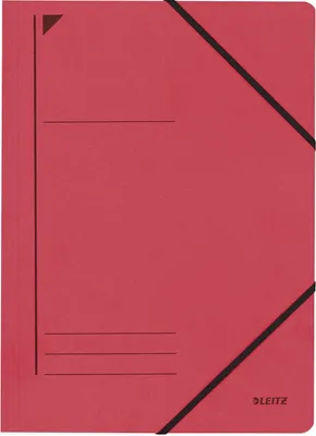 Image de 25x Leitz 3980-00-25 Pinces d'angle A4 250 feuilles carton Pendarec (RC) rouge