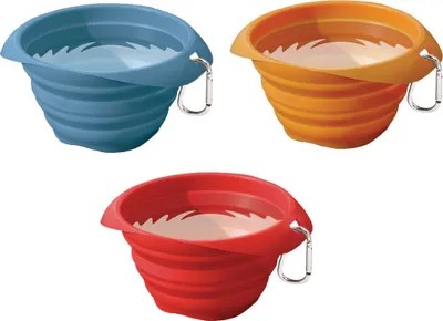 Produktbild von Kurgo Collaps-a-Bowl Hundenapf 710 ml, Farbe:orange