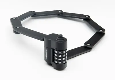 Image de GERDA FOLD COMBO 880 : Cadenas de vélo pliable, noir, avec code numérique