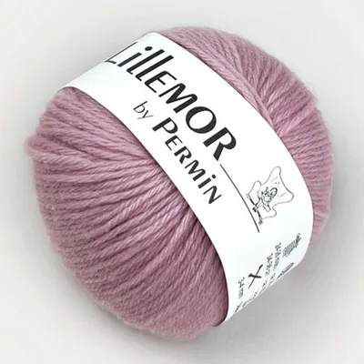 Obrázok produktu pre Lillemor by Permin - Organická Vlna pre bábätká, deti a dospelých (05 pink)