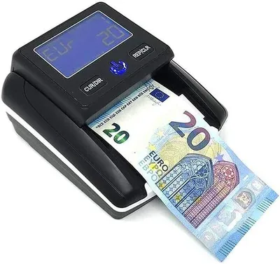 Geldscheinprüfgerät mit Akku, Euro-Banknoten-Detektor, tragbar