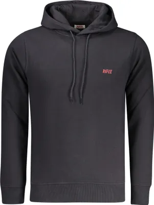 Produktbild von Herren Sweatshirt mit Kapuze: Flauschiges Langarmshirt Blau
