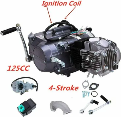 Produktbild von 125cc Engine 125cc Dirtbike Pitbike Cross 125cc 4 Speed 4 Stroke Manual for HONDA CRF50 XR50 Dirt Bike Pocketbike