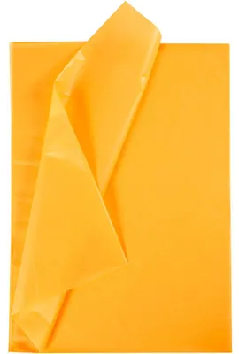 Produktbild von Seidenpapier, 50x70 cm, 17 g, Gelb, 10Bl./ 1 Pck [HOB-200900]