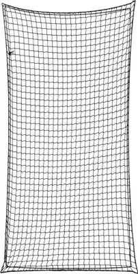 Produktbild von Möbel Anhängernetz mit Gummiseil Schwarz 7x3,5 m PP - Anhängernetz 4012293