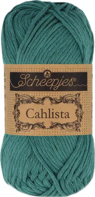 Produktbild von Scheepjes Cahlista 50g (391) Deep Ocean Green