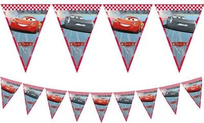 Immagine prodotto di Bandiera di cartaDisney Cars 3, 3 metri.