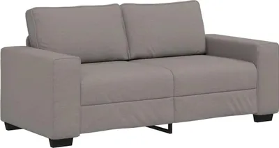 Immagine prodotto di vidaXL Divano a 2 posti Taupe 180x77x82 cm Tessuto