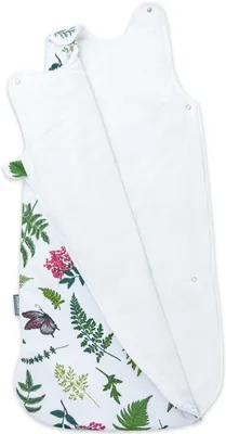 Obrázek produktu pro Spací na spacák pro dítě pro novorozence a batolata - vyrobená ze 100% bavlny - TOG 2,5 - Adaptable 60/75 cm - 0/6 -6/12 - příroda, Bellochi NATURE