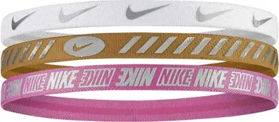 Produktbild von Nike Accessories 3.0 Metallic Stirnband 3 Einheiten Mehrfarbig  Herren,Damen Mehrfarbig One Size