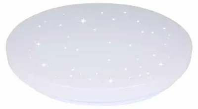 Immagine prodotto di V-TAC VT-8418 Plafoniera led 18W rotonda bianca cielo stellato switch cambia colore 3in1 interno IP20 - sku 217604