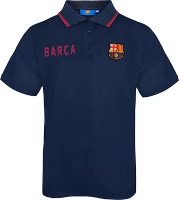 Productafbeelding van FC Barcelona - Poloshirt voor jongens, model GF697 (maat 122) (Donker marineblauw)