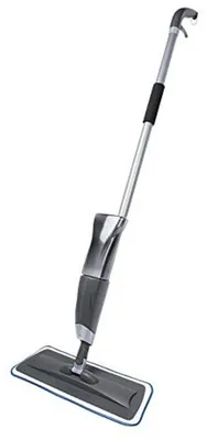 Immagine prodotto di Mop spray 2 in 1 - Testa in microfibra piatta - Testina spray - 40 x 12 cm - Blu
