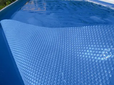 Produktbild von myPOOL Solarabdeckplane Basic Solar-Abdeckung Ø 3,00 m für Quick Up Ø 3,66 m