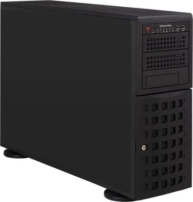 Obrázek produktu pro bluechip SERVERline T50310s Tower, 2 × Intel® Xeon® Silver 4410Y Prozessor / bis zu 3.90 GHz, 64 GB DDR5, 2 x 960 GB SSD, 2 x RJ45 (10 Gb/s)
