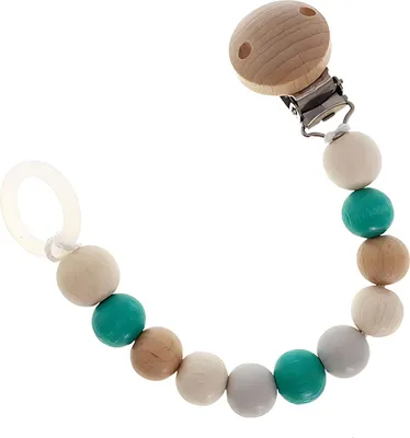 Image de Hess Nature attache-sucette turquoise