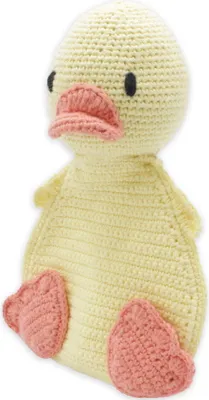 Produktbild von Hardicraft Häkelset Amigurumi "Jenny Ente" mit Baumwollgarn und Füllmaterial, 19cm, HC-44CK02