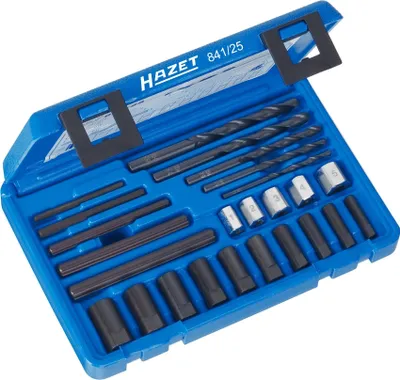 Immagine prodotto di HAZET 841/25 Set di estrattori di prigionieri ∙ Numero di utensili: 25