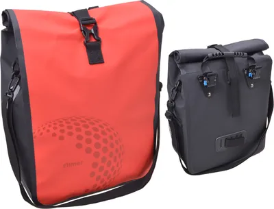 Image de Filmer Premium 49617 Sacoche vélo Premium pour porte-bagages - rouge