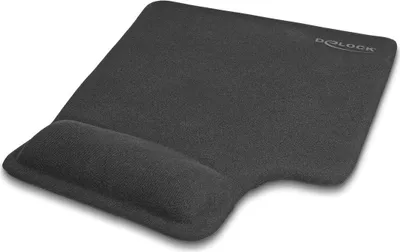 Produktbild von DELOCK  Ergonomisches Mauspad mit Gel  Linkshänder schwarz