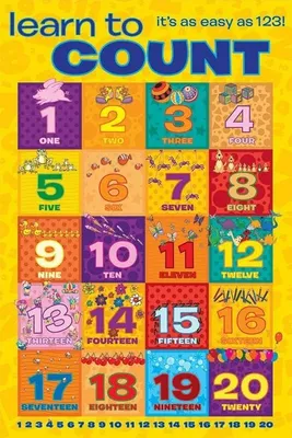 Imagen del producto de Aprende a contar - Póster/Cartel de 61x91,5 cm