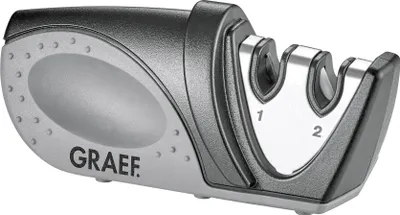 Produktbild von GRAEF Piccolo Messerschärfer manuell 12er Set inkl.Display 20° Schleifwinkel