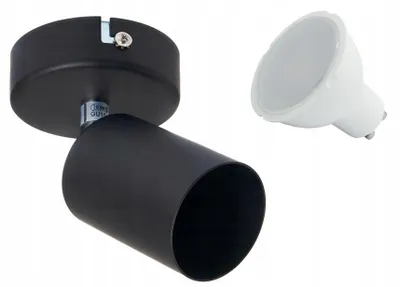 Produktbild von LED-ONE Deckenstrahler Spot Aluminium Schwarz GU10