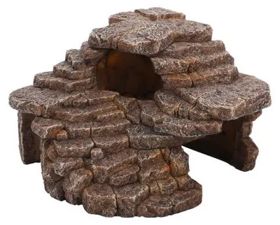 Productafbeelding van Hobby Terrarium Desert Cave woestijngrot in drie maten voor aquarium en terrarium 1 - 11,5x11x8cm