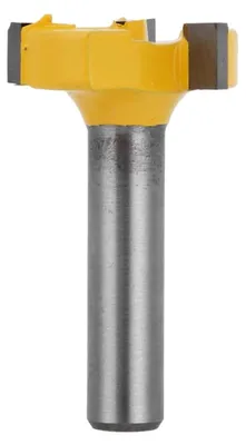 Produktbild von Fräser mit 3 Klingen, T-Schlitz, 8 mm Schaft, Werkzeug für die Holzbearbeitung