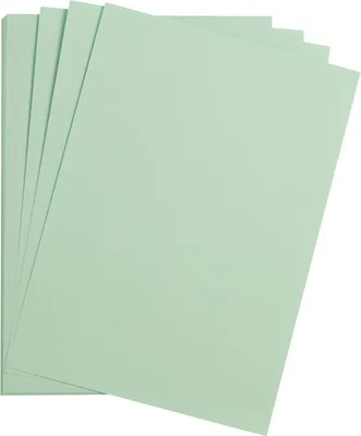 Produktbild von Clairefontaine Tonpapier A4 minze 25Bg