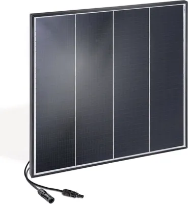 Produktbild von esotec monokristallines Solarmodul, 50Wp, 38V, MC4, Alurahmen, wetterfest 131076