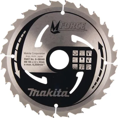 Produktbild von Makita Kreissägeblatt, MFORCE 185 x 30 mm - 24 Zähne