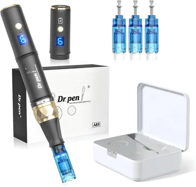 Obrázok produktu pre Dermapen Dr Pen Ultima A8S bezdrôtový mikronáter 3 náhradné hlavy