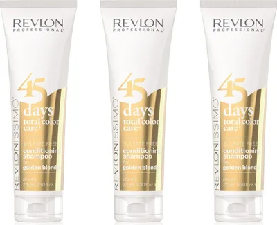 Produktbild von Revlonissimo 45 Days Total Color Care Golden Blondes 3x275 ml