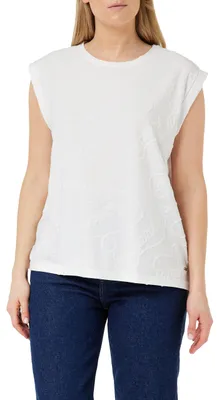 Produktbild von Emporio Armani Damen Tanktop mit Logoprint, Weiß, Größe L