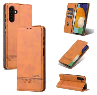 Immagine prodotto di Galaxy A14 5G Custodia in pelle, Flip Cover Wallet Case Chiusura magnetica Stand Custodia protettiva per Samsung Galaxy A14 5G Giallo