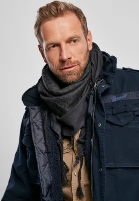 Produktbild von Šál Brandit Shemag Scarf nvy/blk - UNI