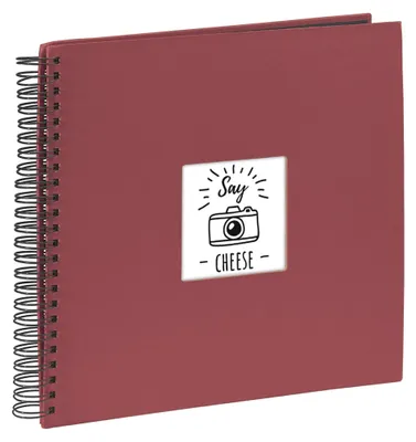 Produktbild von Hama Spiral-Album Fine Art 36x32 cm, 50 schwarze Seiten, Bordeaux