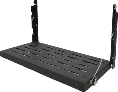 Immagine prodotto di Tavolo pieghevole, portata massima 34 kg, design salvaspazio, nero