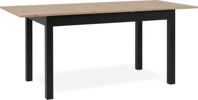 Produktbild von Finori Ausziehtisch Coburg 120 Artisan-Eiche und Schwarz