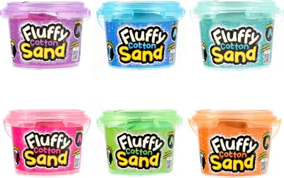 Image de Rekbaar Fluffy Speelzand Kleur, 300 gram