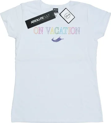 Produktbild von Disney - "On Vacation" T-Shirt für Damen BI15766 (XL) (Weiß)