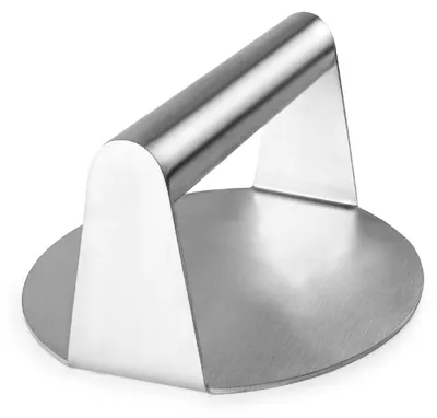 Burgerpresse aus Edelstahl, 14,5 cm Durchmesser